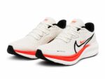 Nike Air Alpha Zoom Runner sneakers in white with red and black - Image 2