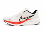 Nike Air Alpha Zoom Runner sneakers in white with red and black