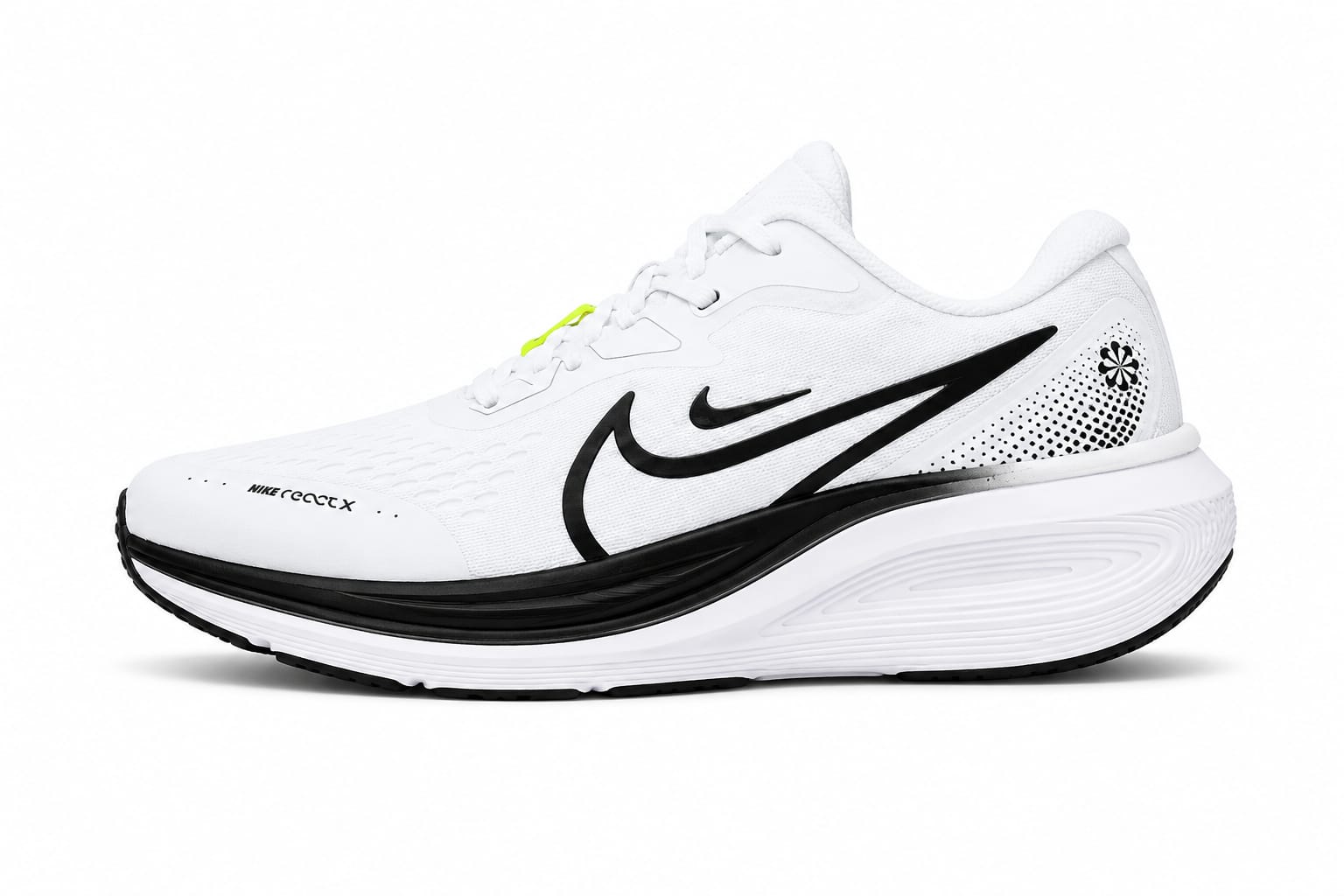 WhatsApp Image 2026-05-25 at 5.58.17 PM Nike Air Alpha Zoom Runner sneakers in white and black - Image 1