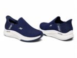 Skechers GO WALK Flex Blue slip-on sneakers. - Image 3