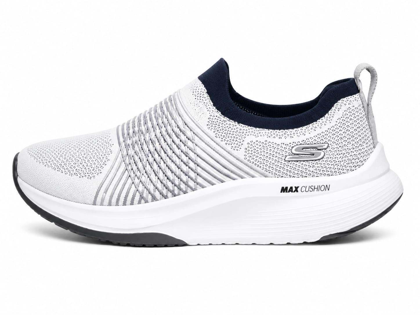 WhatsApp Image 2026-05-31 at 12.07.40 PM Skechers Go Walk Max Walker walking shoes in grey and black - Image 1