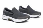Skechers Vapor Foam Covert shoes in grey. - Image 3