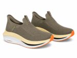 Skechers Hyper Burst Pro slip-on sneakers in khaki brown - Image 3