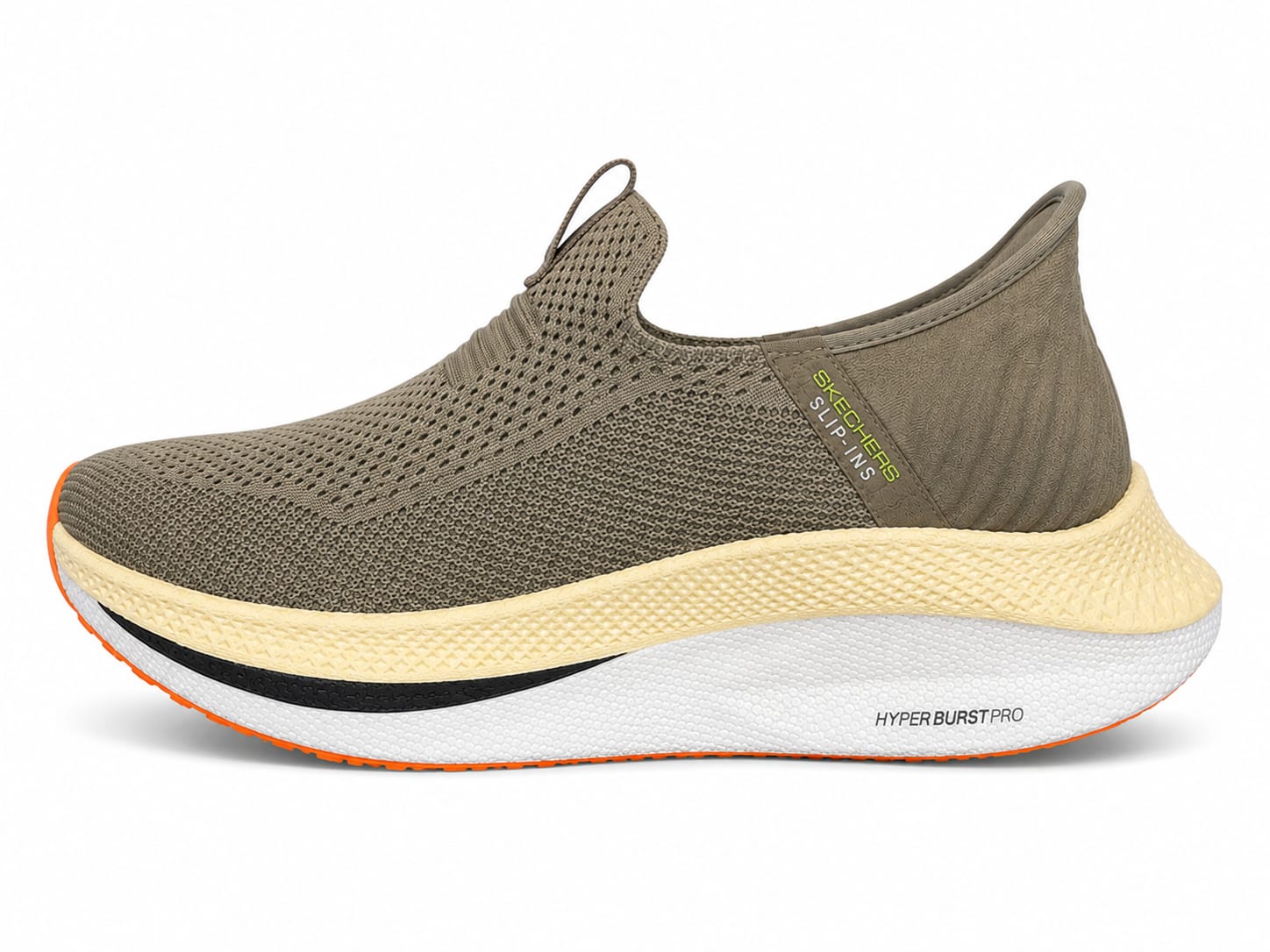 WhatsApp Image 2026-05-31 at 12.53.19 PM Skechers Hyper Burst Pro slip-on sneakers in khaki brown - Image 1