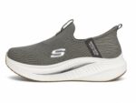 Skechers Arch Fit Max Comfort Slip Ins in gray.