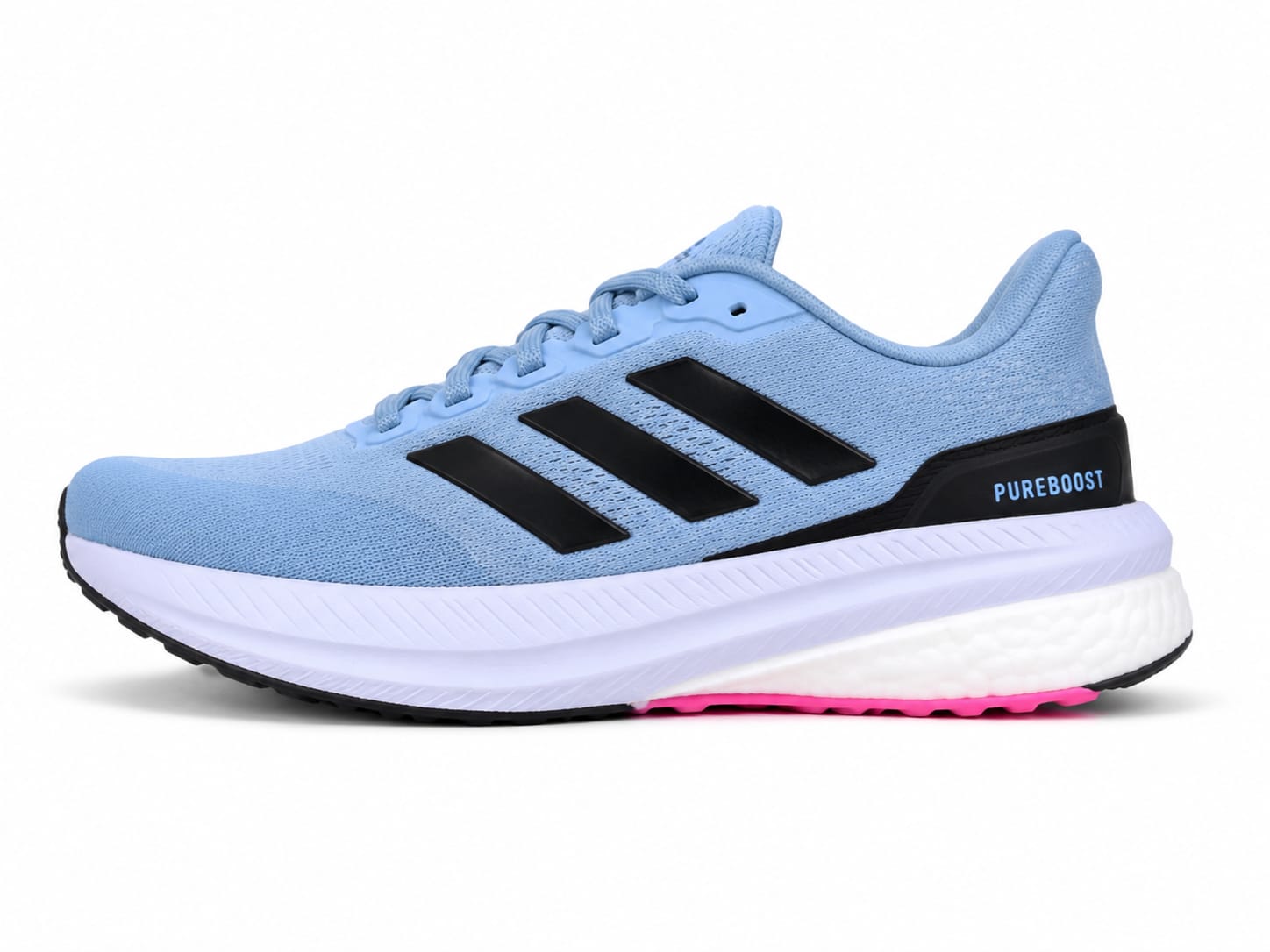 69 Adidas Pureboost Runners - Light Blue - Image 1