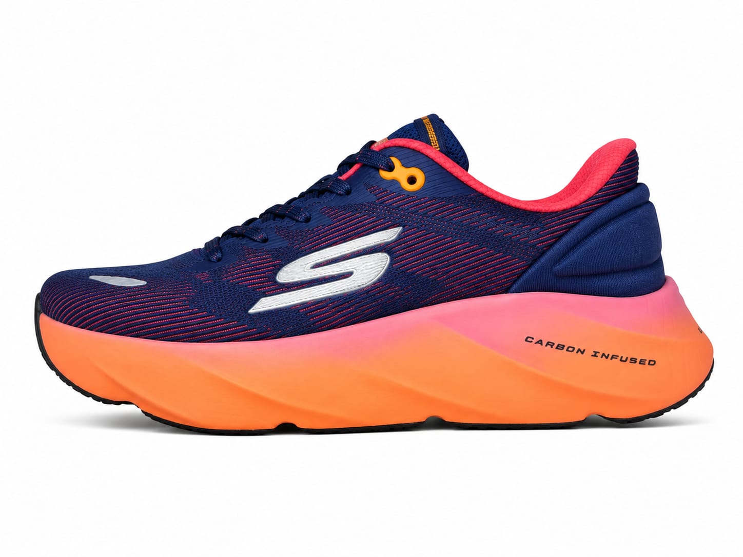 8 Skechers Aero Burst Running Shoes - Orange - Image 1