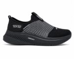 Skechers GOwalk Max Walker Sally Shoes in black - Image 2