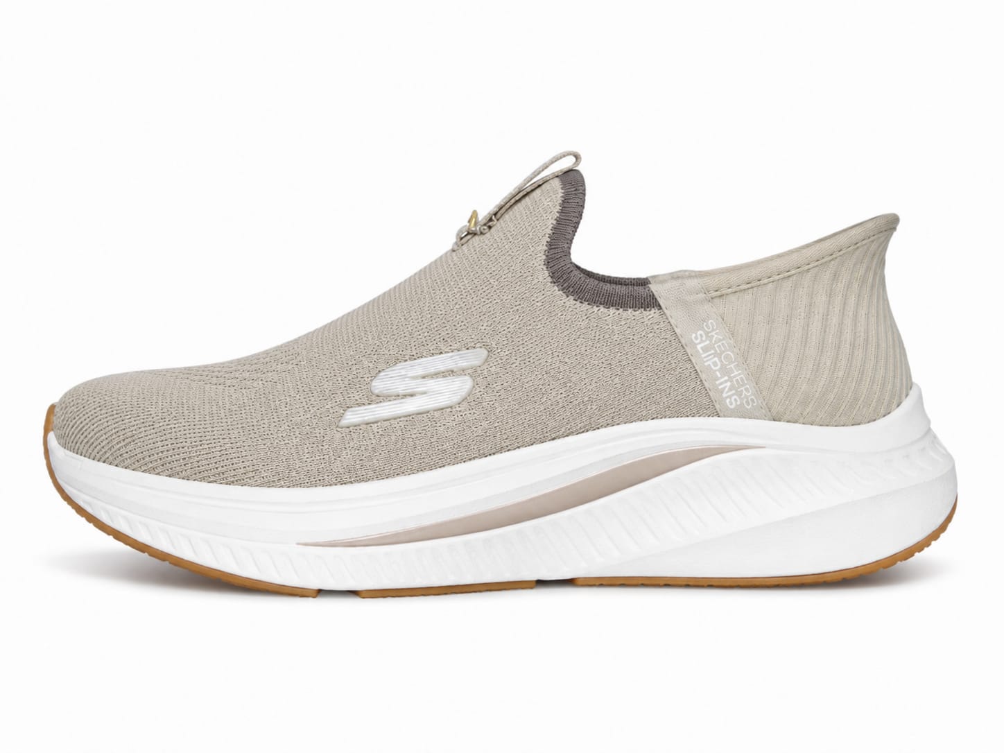 WhatsApp Image 2026-06-24 at 2.27.56 AM (1) Skechers Slip-On Sneaker - Khaki - Image 1