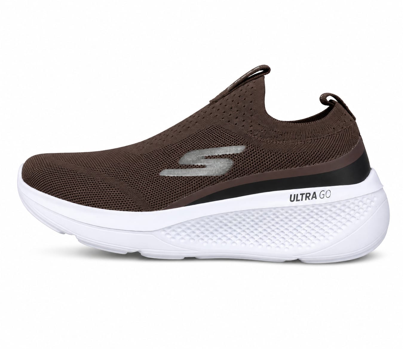 4 Skechers Men's GO RUN Elevate Shoes Brown - Image 1