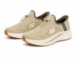 Skechers Men's Slip-on Walking Shoe - Beige - Image 3