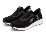 Skechers D'LUX Walker Running Vision - DK Brown - Image 3