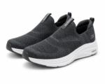 Skechers Vapor Slip-On Sneakers - Grey - Image 3