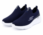 Skechers GO WALK Slip-On Sneakers - Navy Blue - Image 3