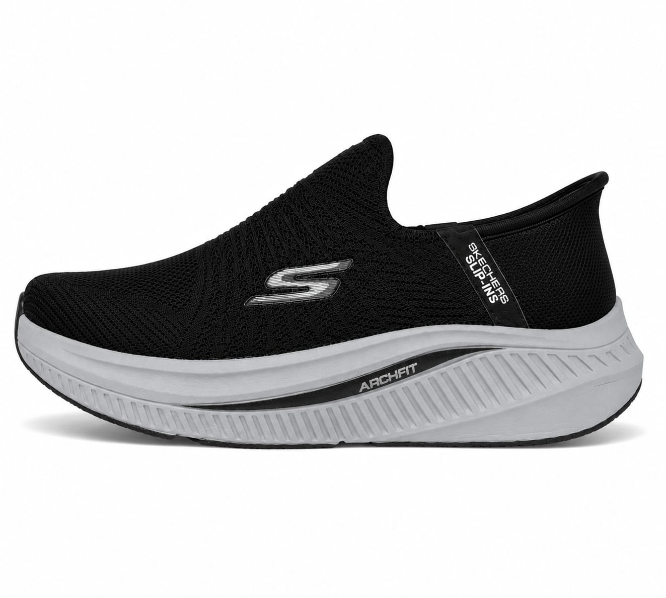IMG-20260704-WA0030 Skechers Slip-In Walking Shoes Arch fit - Black - Image 1