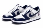 Nike Dunk Low "Nets" – White / Navy - Image 3