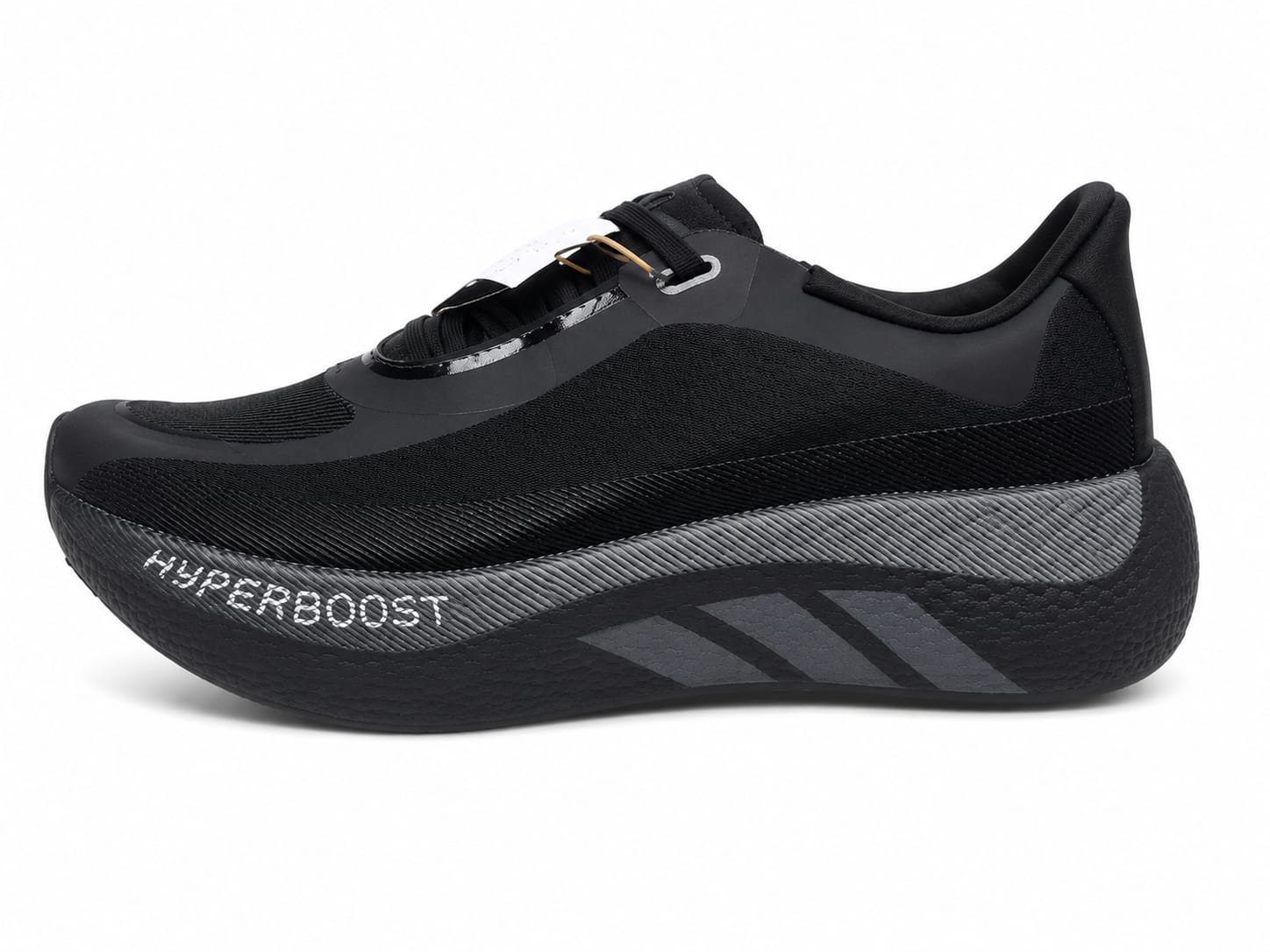 IMG-20260723-WA0149 Adidas Hyperboost Edge running shoes in a core black colorway - Image 1