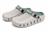 ComfortFlow Air Clogs – Grey Mint - Image 3