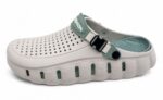 ComfortFlow Air Clogs – Grey Mint