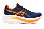 Asics Gel Midsole Running Shoes - Blue/ Orange - Image 2