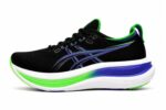 Asics Gel Midsole Running Shoes - Black/Blue/Green