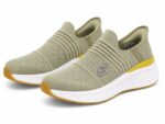 Skechers Max Cushioning Slip-On Sneakers - Yellow Accent. - Image 3