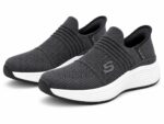 Skechers Max Cushioning Slip-On Sneakers - Grey - Image 3