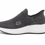 Skechers Max Cushioning Slip-On Sneakers - Grey