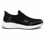 Skechers Max Cushioning Slip-On Sneakers - Black - Image 2