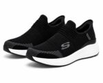 Skechers Max Cushioning Slip-On Sneakers - Black - Image 3
