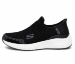 Skechers Max Cushioning Slip-On Sneakers - Black