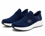 Skechers Max Cushioning Slip-On Sneakers - Blue - Image 3