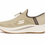 Skechers Men's Slip-on Walking Shoe - Beige