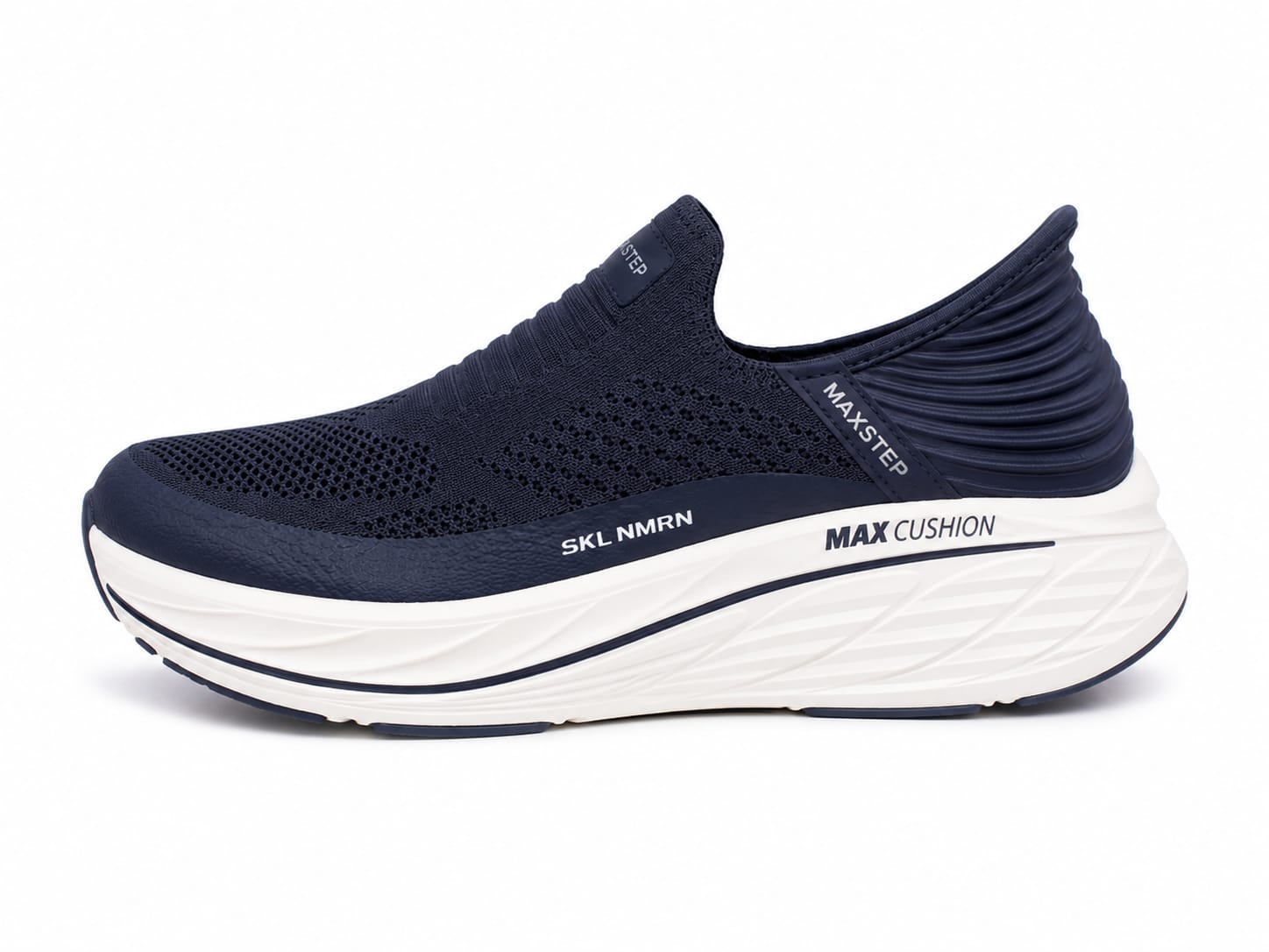 IMG-20260828-WA0011 SKL NMRN Men’s Navy Blue Max Cushion Running - Image 1