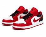 Nike Air Jordan 1 Low Bulls - Red - Image 3