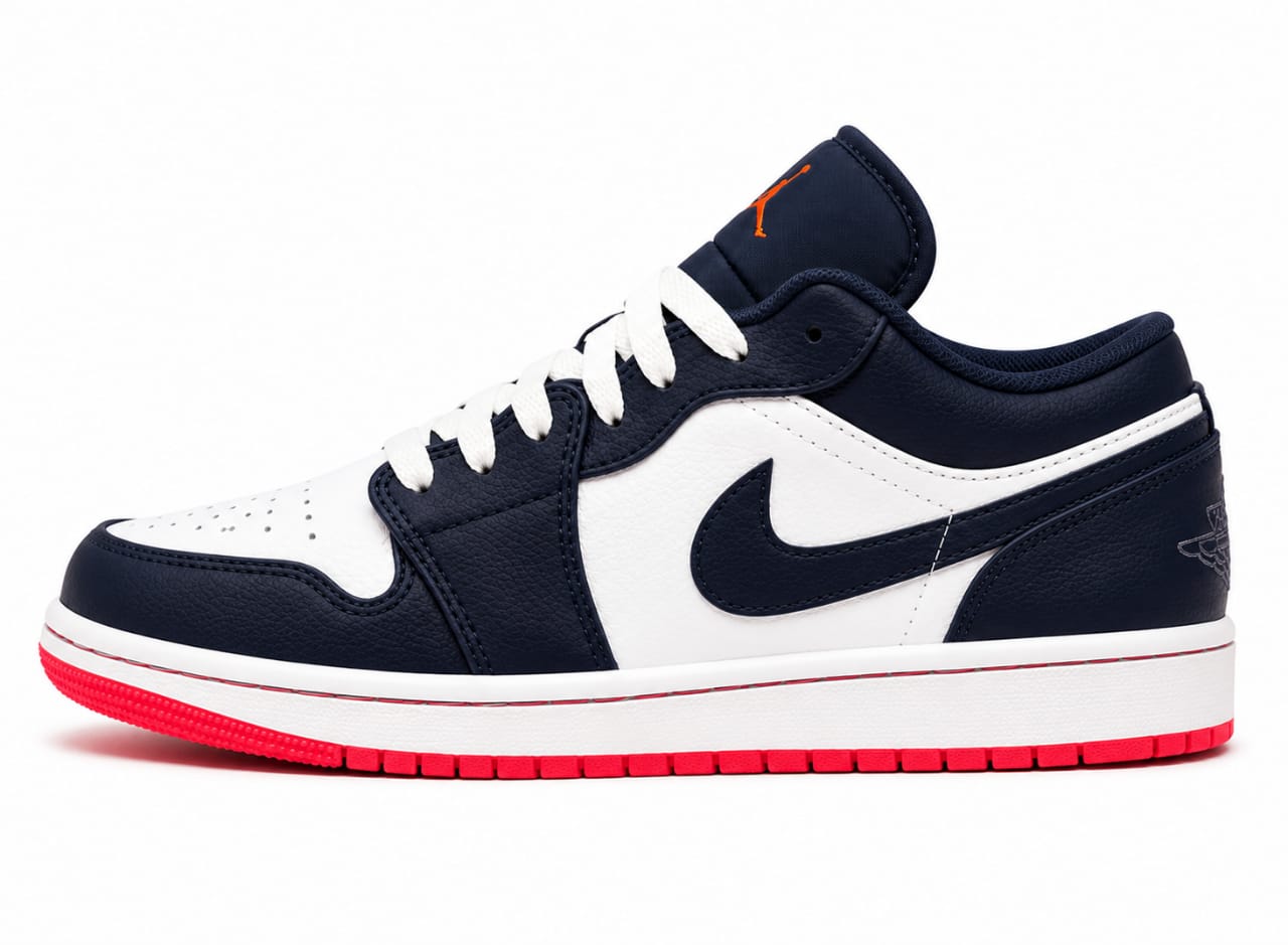 WhatsApp Image 2026-08-28 at 4.15.17 PM (1) Nike Air Jordan 1 Low Sneaker - "Obsidian Glow" - Image 1