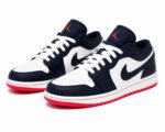 Nike Air Jordan 1 Low Sneaker - "Obsidian Glow" - Image 3