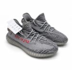 Adidas Yeezy Boost 350 V2 – Grey / Red - Image 3