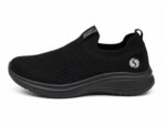 Skechers Men's Slip-On Walking Shoe – Black