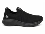Skechers Men's Slip-On Walking Shoe – Black - Image 2