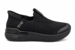 Skechers Max Protect Slip-On Walking Shoes – Black - Image 2