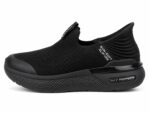 Skechers Max Protect Slip-On Walking Shoes – Black