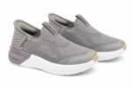 Skechers Max Protect Slip-On Walking Shoes – Grey - Image 3