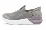 Skechers Max Protect Slip-On Walking Shoes – Grey