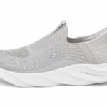 Skechers Slip-On Comfort Platform Sneakers – White