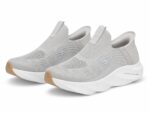 Skechers Slip-On Comfort Platform Sneakers – White - Image 3