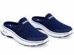 Skechers Men’s All-Terrain Slip-On Walking Shoes – Blue - Image 3