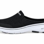 Skechers Men’s All-Terrain Slip-On Walking Shoes –Black