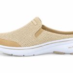 Skechers Men’s All-Terrain Slip-On Walking Shoes – Beige