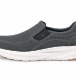 Skechers Classic Comfort Slip-On Shoes – Grey